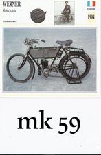Mk59 motorkaart motor werner motocyclette, Ophalen of Verzenden, Zo goed als nieuw, Motoren