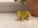 Schleich Gouden Nieuwjaars varken ~ 72190 (7), Ophalen of Verzenden, Zo goed als nieuw, Boerderijdier, Beeldje of Figuurtje