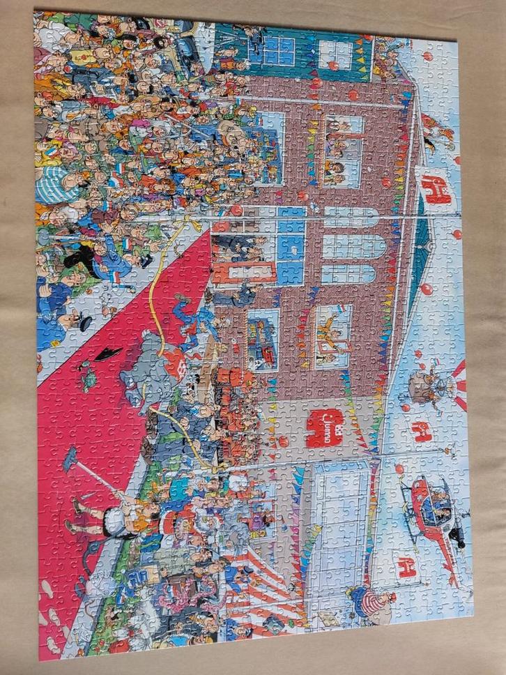 Jan van Haasteren - Jumbo's Anniversary Puzzel, Kinderen en Baby's, Speelgoed | Kinderpuzzels, Ophalen of Verzenden