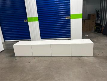 IKEA Besta TV Meubel Wit - 240 cm - afbeelding 1