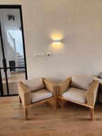 Kave Home Lounge Chairs Gina & Outdoor set Elisa, Ophalen, Riet of Rotan, 75 tot 100 cm, Zo goed als nieuw