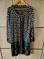 Yoek vest panter print maat M (42-44), Ophalen of Verzenden, Zo goed als nieuw, Zwart, Trui of Vest