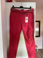 Nieuwe Chino Mexx roze fuchsia maat 36 met riem, Nieuw, Lang, Ophalen of Verzenden, Roze