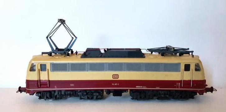 Roco H0 43448 - Analoge DC E-Loc BR 114 van de DB, Hobby en Vrije tijd, Modeltreinen | H0, Zo goed als nieuw, Locomotief, Gelijkstroom