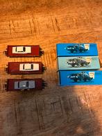 Platte wagons met Ford, Märklin 4504, Hobby en Vrije tijd, Wisselstroom, Wagon, Ophalen of Verzenden, Zo goed als nieuw
