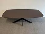 Fenix Cacao Orinoco eettafel Deens ovaal 220x100, Huis en Inrichting, Tafels | Eettafels, 100 tot 150 cm, Ophalen of Verzenden
