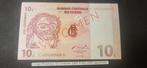Congo Kinshasa 10 Centimes 1997 - UNC Specimen, Ophalen of Verzenden