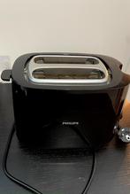 Philips Toaster – 2 Slots, Adjustable Browning, Black, Ophalen of Verzenden, Zo goed als nieuw