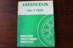 Honda GL1100 1980 werkstatt handbuch supplement, Motoren, Handleidingen en Instructieboekjes, Honda