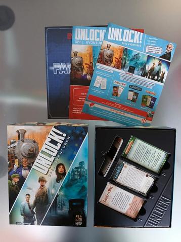 Unlock! Spel avonturen beschikbaar voor biedingen