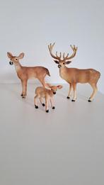 Herten schleich set, Verzamelen, Dierenverzamelingen, Ophalen of Verzenden, Zo goed als nieuw, Paard, Beeldje of Figuurtje