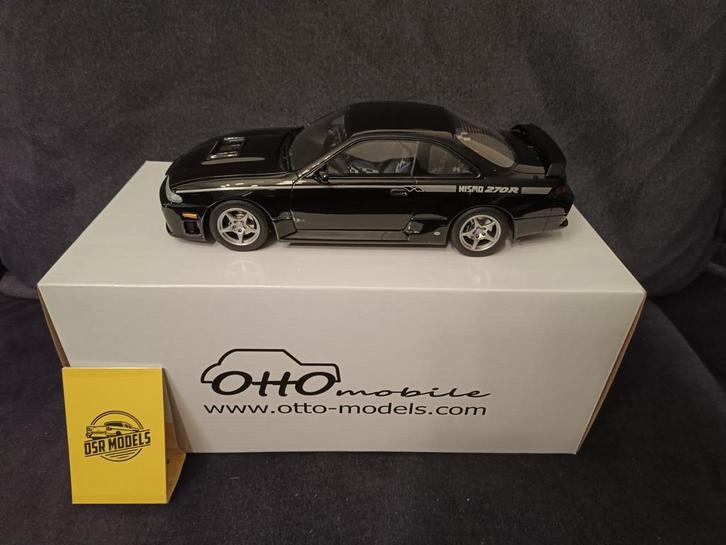 1:18 Nissan Silvia Nismo 270R S14, Hobby en Vrije tijd, Modelauto's | 1:18, Nieuw, Auto, OttOMobile, Ophalen of Verzenden