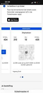 Frenna ziggo dome 29 november, Twee personen, November