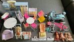 Barbie Fiets en Vespa Meubels Baby Born Simba Sindy ++, Kinderen en Baby's, Ophalen, Zo goed als nieuw, Barbie