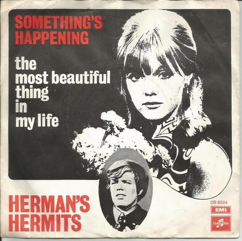 Herman's Hermits - Something's happening   - 1968 -, Cd's en Dvd's, Vinyl Singles, Single, Pop, 7 inch, Verzenden