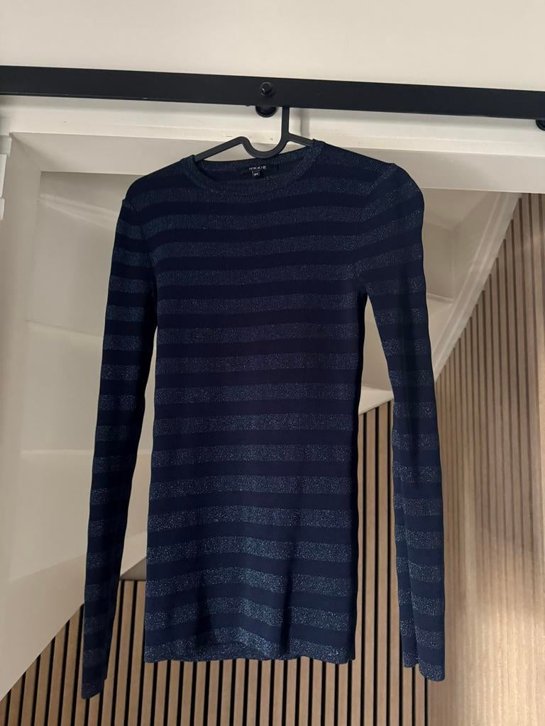 Nikkie jolie top maat 34, Ophalen of Verzenden, Zo goed als nieuw, Maat 34 (XS) of kleiner, Zwart