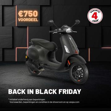 Vespa Sprint 45 km E5+ S Black Friday beschikbaar voor biedingen