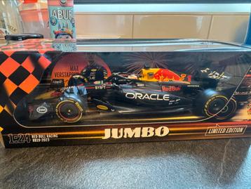 Jumbo max verstappen red bull 2023 beschikbaar voor biedingen