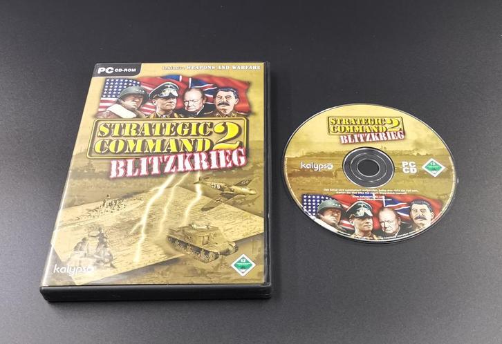 PC Strategic Command 2 Blitzkrieg, Spelcomputers en Games, Games | Pc, Zo goed als nieuw, 1 speler, Vanaf 18 jaar, Ophalen of Verzenden