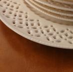 Anne Nichols Stoke on Trent creamware bordjes ajour servies, Antiek en Kunst, Antiek | Servies los, Ophalen of Verzenden