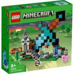 LEGO Minecraft 21244 Uitvalbasis Zwaard nieuw in doos, Nieuw, Complete set, Ophalen of Verzenden, Lego