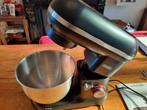 Bourgini Keukenmixer met Spatscherm - Weinig Gebruikt, Witgoed en Apparatuur, Keukenmixers, Ophalen, 4 liter of meer, 3 snelheden of meer