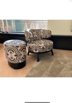 Duran poef prades stoel fauteuil, Huis en Inrichting, Ophalen, Zo goed als nieuw, 75 tot 100 cm, 50 tot 75 cm