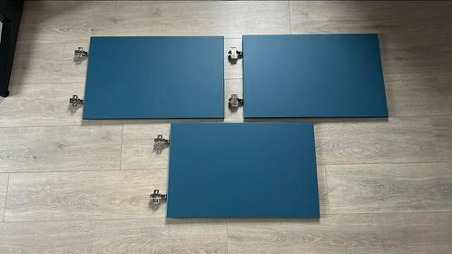 Blauwe Ikea Besta kast deuren, Huis en Inrichting, Kasten | Wandmeubels, Zo goed als nieuw, Minder dan 150 cm, 25 tot 50 cm, Ophalen