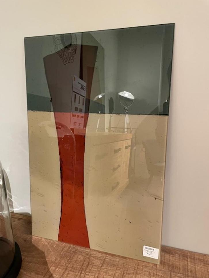 Te koop: Trendhopper glas schilderij, Huis en Inrichting, Woonaccessoires | Schilderijen, Tekeningen en Foto's, Nieuw, Schilderij