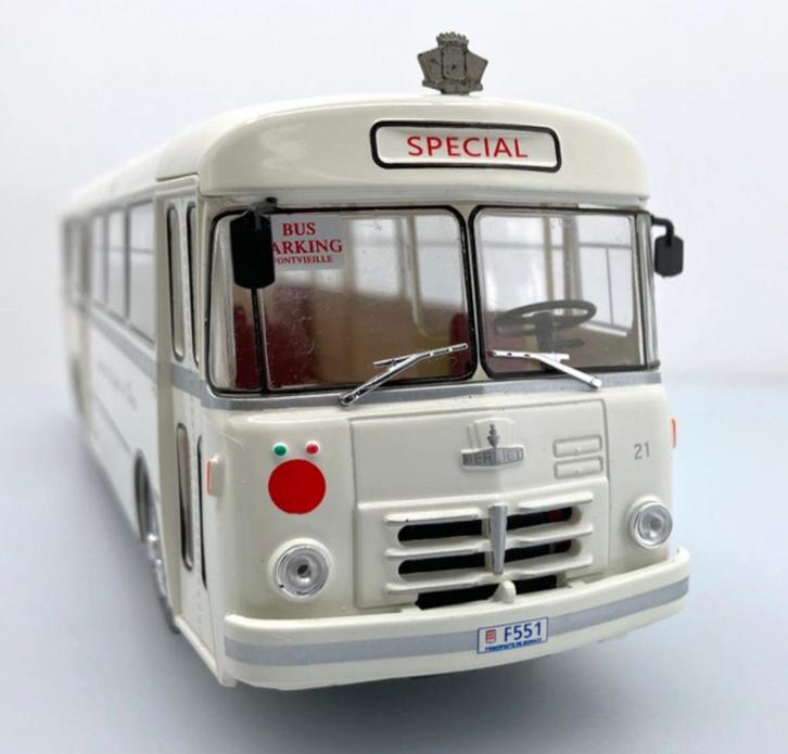 Berliet PLR 10 6 1955 Monaco Autobus Autocar du Monde nr. 36, Hobby en Vrije tijd, Modelauto's | 1:43, Nieuw, Bus of Vrachtwagen
