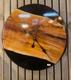 Epoxy wandklok met Quarts uurwerk, Ophalen of Verzenden, Nieuw, Analoog, Wandklok