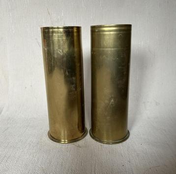 wo1 - Duitse 77mm Feldkanon hulzen 1915 1917 - LEEG beschikbaar voor biedingen