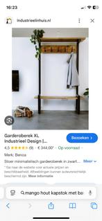 Mango hout kapstok, Zo goed als nieuw, 150 tot 200 cm, Hout, Ophalen