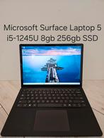 Nieuwstaat: Microsoft Surface Laptop 5 i5-1245U 8gb 256gb, 256 GB, Qwerty, 13 inch, Met touchscreen