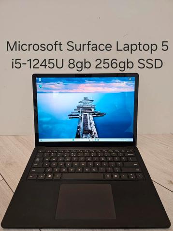 Nieuwstaat: Microsoft Surface Laptop 5 i5-1245U 8gb 256gb beschikbaar voor biedingen