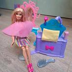 Barbie kapsalon, Kinderen en Baby's, Speelgoed | Poppen, Gebruikt, Ophalen of Verzenden, Barbie