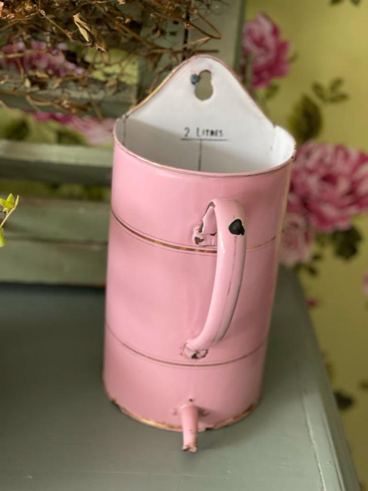 Emaille Lavement Roze, Antiek en Kunst, Antiek | Emaille, Ophalen of Verzenden