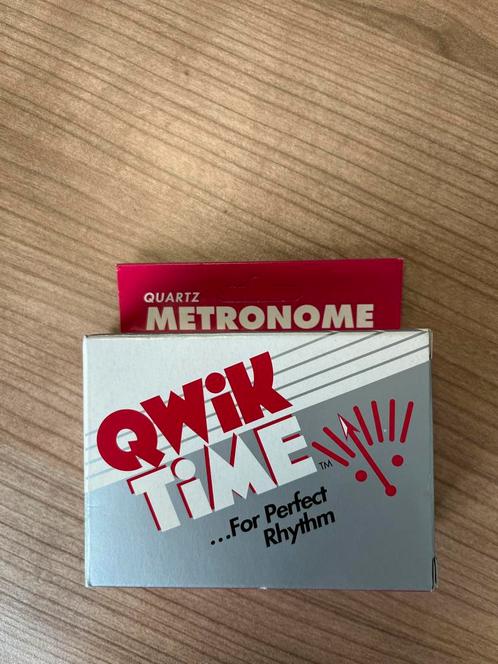 Qwik Time QT-3 Quartz Metronoom - Nieuw in Verpakking, Muziek en Instrumenten, Instrumenten | Toebehoren, Nieuw, Overige instrumenten