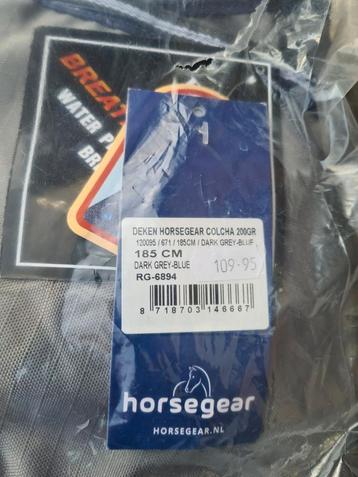 Nieuw deken horsegear colcha 200gr 185cm beschikbaar voor biedingen