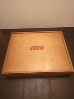 Lego vintage houten kist met lego, Ophalen of Verzenden, Gebruikt