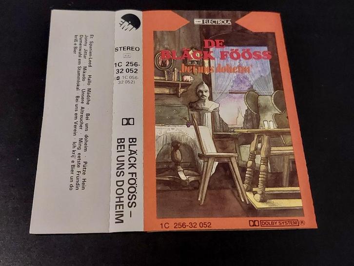 BLÄCK FÖÖSS - BEI UNS DOHEIM (MC), Cd's en Dvd's, Cassettebandjes, Zo goed als nieuw, Origineel, Pop, 1 bandje, Ophalen of Verzenden
