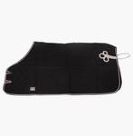 Wollen deken met ornament zwart/zilver, Ophalen of Verzenden, Nieuw, Deken