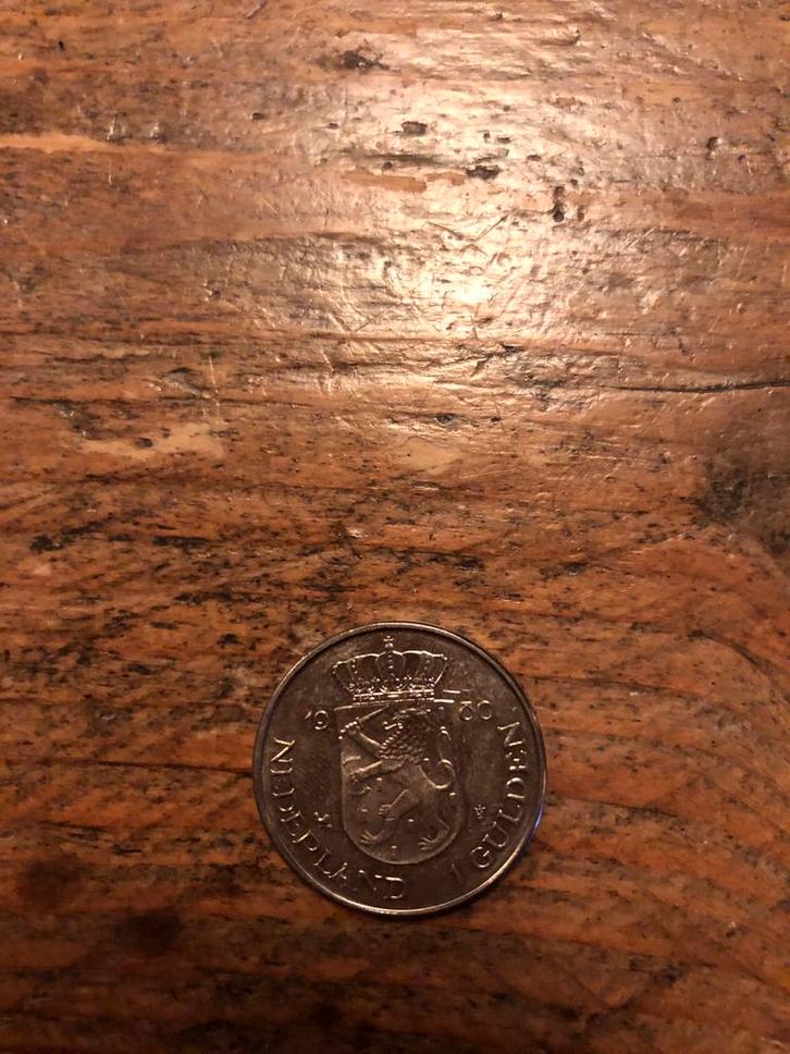 1 Gulden 1980 Dubbele Kop - Zeldzaam!, Postzegels en Munten, Munten | Nederland, Losse munt, 1 gulden, Koningin Beatrix, Ophalen of Verzenden