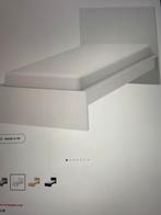 Ikea 1 persoons bed, Huis en Inrichting, Slaapkamer | Bedden, 90 cm, Eenpersoons, Wit, Zo goed als nieuw