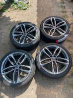 Originele audi velgen 19 inch Audi A4 S4 A6 S6 s-line, Gebruikt, Banden en Velgen, 235 mm, All Season