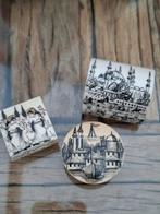 Kleine opbergdoosjes pillendoosjes, Ophalen, Zo goed als nieuw, Glas of Kopje