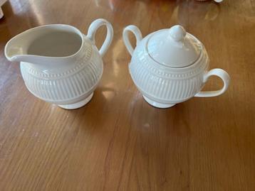 Wedgwood suiker en melk nieuw beschikbaar voor biedingen