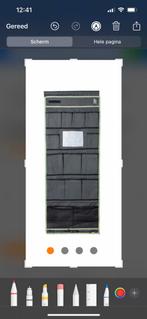 Tent organizer met spiegel, Caravans en Kamperen, Kampeeraccessoires, Ophalen, Zo goed als nieuw