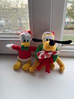 Disney mini knuffels Donald Duck & Pluto, Ophalen of Verzenden, Zo goed als nieuw