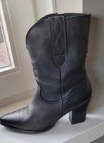 Leren cowboy laarzen maat 39 van Shoecolate, Zwart, Overige typen, Ophalen of Verzenden, Zo goed als nieuw